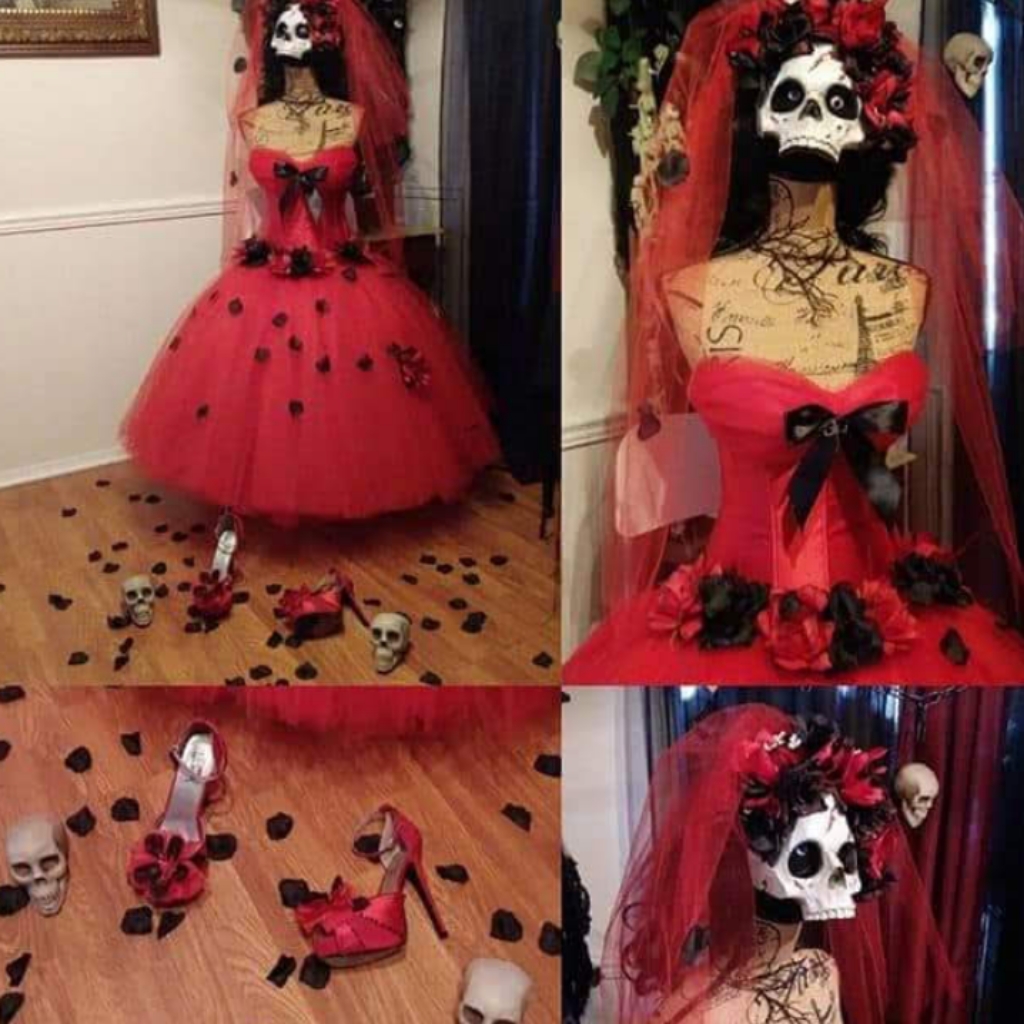 Day Of The Dead Corset Couture